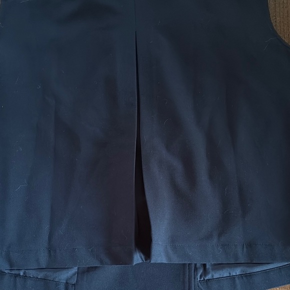 Halogen Black Women's Sleeveless Double-Breasted Trench Vest medium - Picture 14 of 16